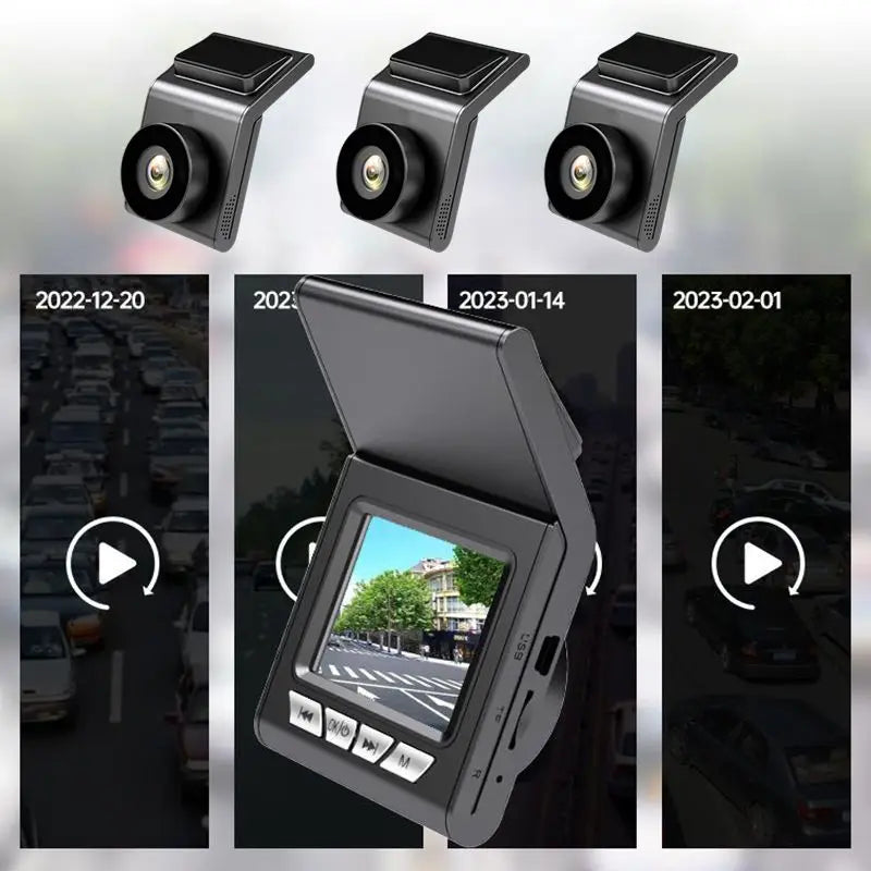 Car Self Adhesive HD Dashboard Camera 4K