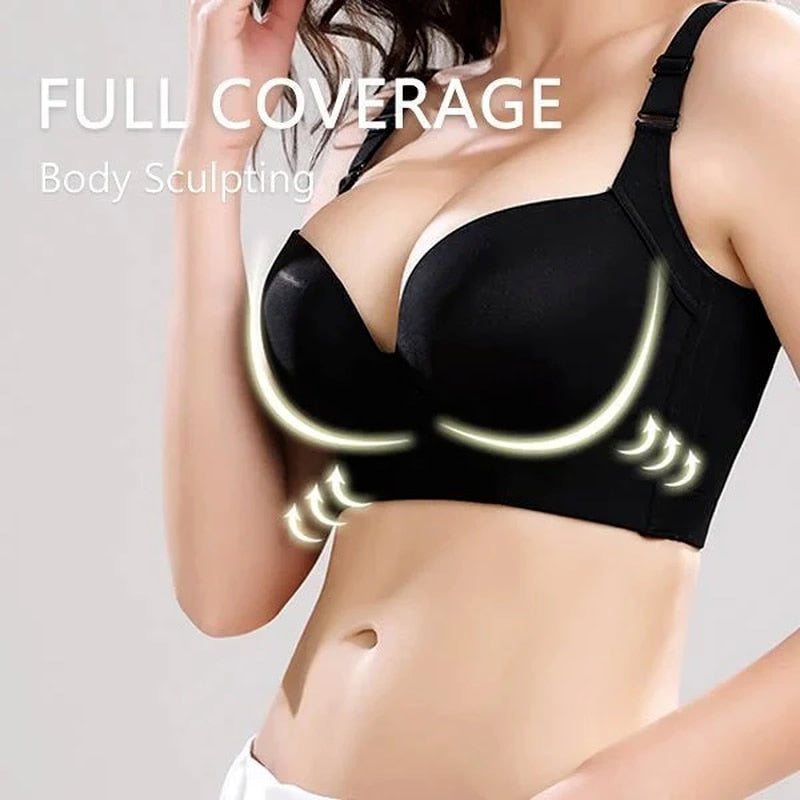 Full Coverage Push Up Bra with Shapewear Incorporated