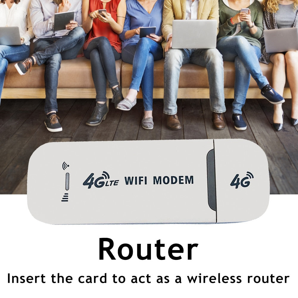 Routeur LTE sans fil USB, adaptateur de carte réseau sans fil haut débit Mobile 