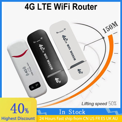 Routeur LTE sans fil USB, adaptateur de carte réseau sans fil haut débit Mobile 